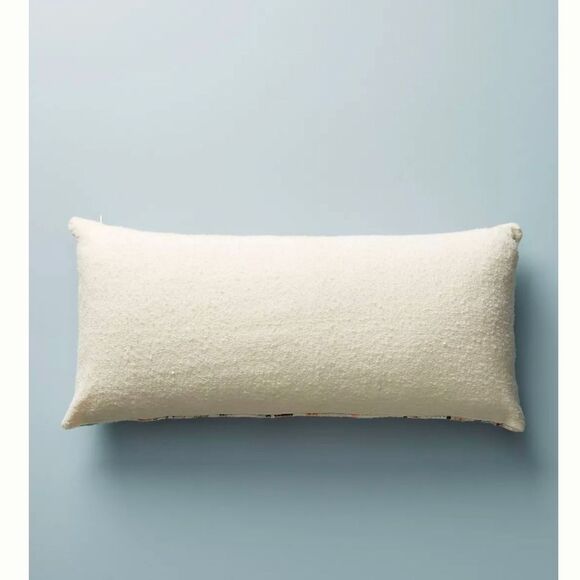 Jess Feury Sunstreak Pillow 
Striped Multicolor Lumbar Pillow NWT - Picture 6 of 9